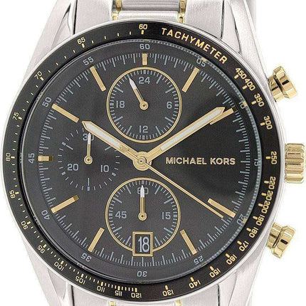 Michael Kors Accelerator Cronografo quadrante nero MK8368 Mens Watch