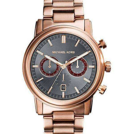Orologio da uomo Michael Kors Pennant Rose Gold Chronograph MK8370