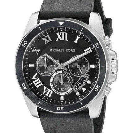Orologio da uomo Michael Kors Brecken Black Dial Chronograph MK8435