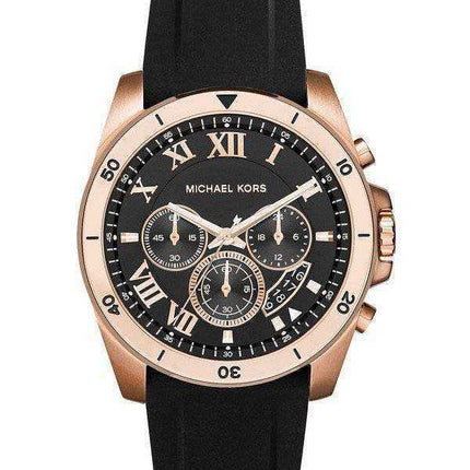 Orologio da uomo Michael Kors Brecken Black Dial Chronograph MK8436