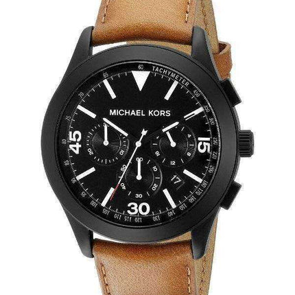 Orologio da uomo Michael Kors Gareth Black Dial Chronograph MK8450
