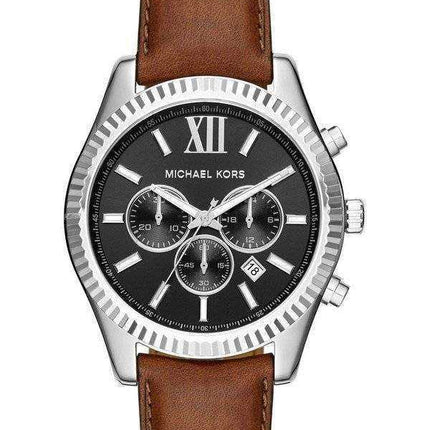 Orologio da uomo Michael Kors Lexington Black Dial Chronograph MK8456