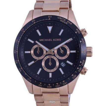 Orologio da uomo Michael Kors Layton cronografo quadrante nero al quarzo MK8824