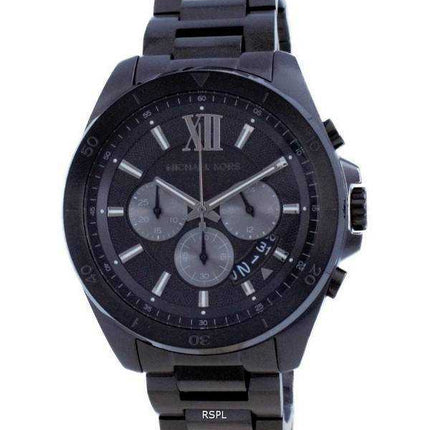 Orologio da uomo Michael Kors Brecken cronografo in acciaio inossidabile al quarzo MK8858 100M