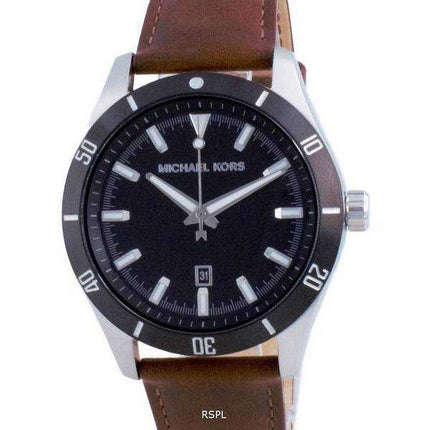 Orologio da uomo Michael Kors Layton in pelle al quarzo MK8859
