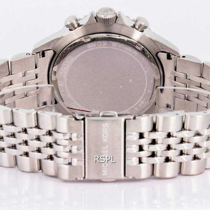 Orologio da uomo Michael Kors Bayville cronografo quadrante blu quarzo MK8896