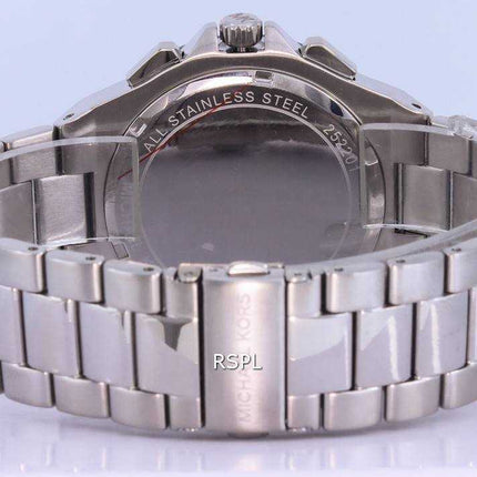 Orologio da uomo Michael Kors Lennox cronografo in acciaio inossidabile quadrante blu al quarzo MK8938