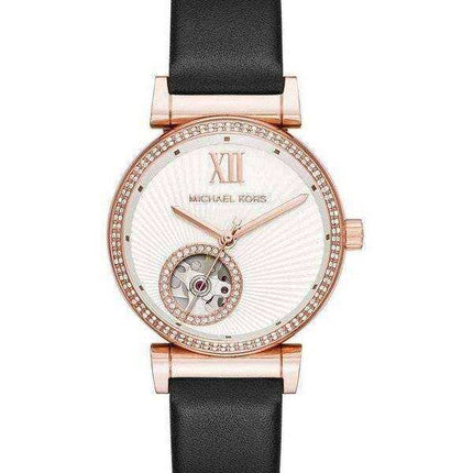Michael Kors Mini Catlin quadrante bianco MK9014 orologio da donna