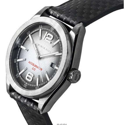 Orologio da uomo Michael Kors Accelerator 2.0 con cinturino in silicone e quadrante grigio al quarzo MK9175