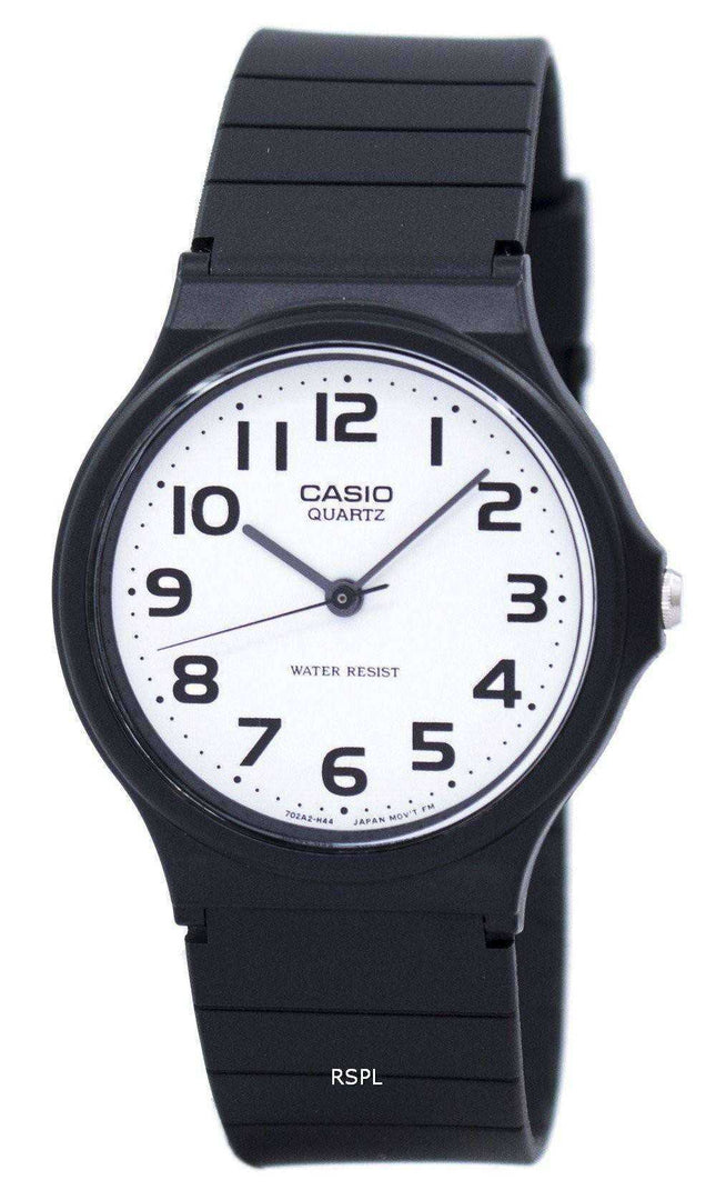 Casio Classic analogico al quarzo quadrante bianco MQ-24-7B2LDF MQ-24-7B2L Orologio da uomo