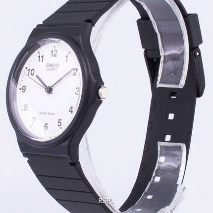 Orologio da uomo Casio Classic Analogico al quarzo con quadrante bianco MQ-24-7BLDF MQ-24-7BL ricondizionato