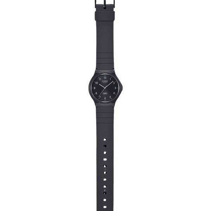 Casio POP Analog Bio Based Resin Strap Quadrante Nero Quarzo MQ-24B-1B Orologio Unisex