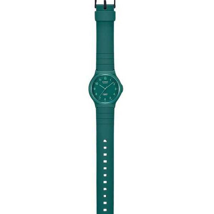 Casio POP Analog Bio Based Resin Strap Green Dial Quartz MQ-24B-3B Orologio unisex