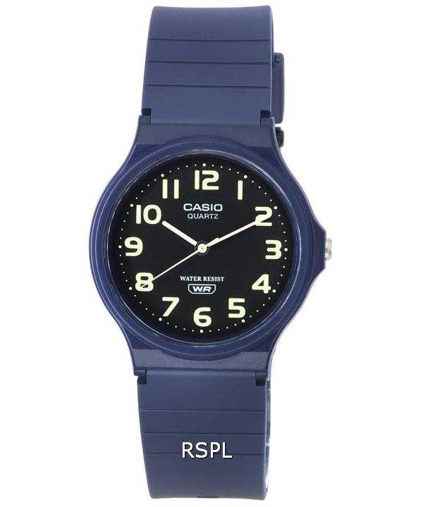 Orologio da uomo Casio Standard analogico quadrante nero al quarzo MQ-24UC-2B MQ24UC-2B