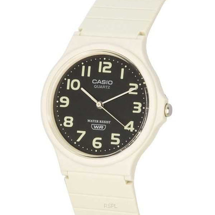 Orologio Casio standard analogico cinturino in resina quadrante nero quarzo MQ-24UC-8B MQ24UC-8B unisex