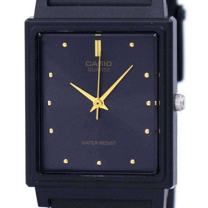 Casio Classic analogico al quarzo quadrante nero rettangolare MQ-38-1ADF MQ38-1ADF Orologio da uomo