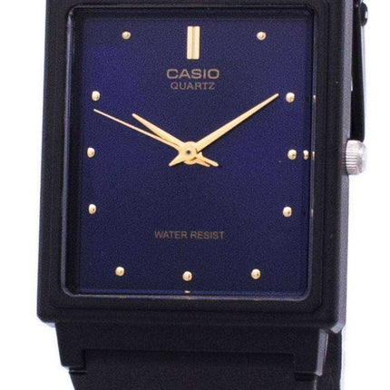 Orologio da uomo Casio Classic analogico al quarzo quadrante blu con quadrante rettangolare MQ-38-2ADF MQ-38-2A