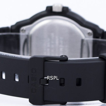Orologio da uomo Casio Quartz Analog 100M con cinturino in resina nera MRW-200H-1BVDF MRW200H-1BVDF Orologio da uomo