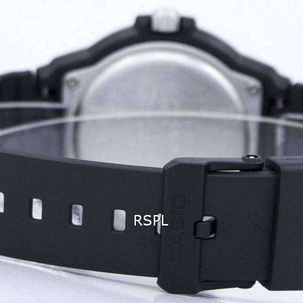 Orologio da uomo Casio Quartz Analog 100M nero con cinturino in resina MRW-200H-1EVDF MRW200H-1EVDF Orologio da uomo