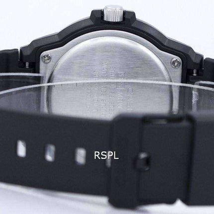 Orologio da uomo Casio Quartz Analog 100M nero con cinturino in resina MRW-200H-1EVDF MRW200H-1EVDF Orologio da uomo