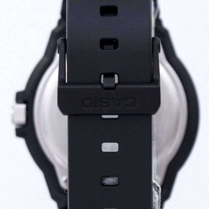 Orologio da uomo analogico al quarzo Casio con quadrante nero MRW-200H-3BVDF MRW200H-3BVDF