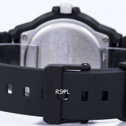 Orologio da uomo analogico al quarzo Casio con quadrante nero MRW-200H-3BVDF MRW200H-3BVDF