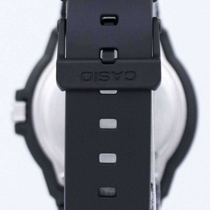 Orologio da uomo analogico al quarzo Casio con quadrante nero MRW-200H-4BVDF MRW200H-4BVDF