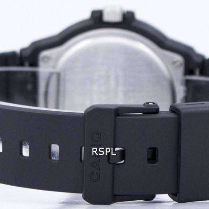 Orologio da uomo analogico al quarzo Casio con quadrante nero MRW-200H-4BVDF MRW200H-4BVDF