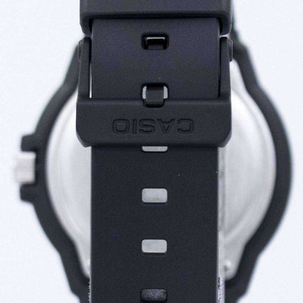 Orologio da uomo analogico al quarzo Casio con quadrante nero MRW-200H-9BVDF MRW-200H-9BV