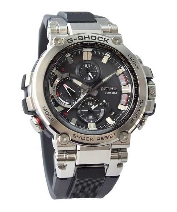 Casio G-Shock MT-G Analog Smartphone Link Cinturino in resina Tough Solar MTG-B1000-1 Orologio da uomo 200M