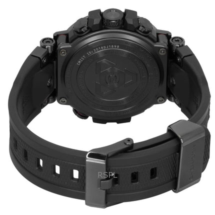 Orologio da uomo Casio G-Shock MT-G Analog Smartphone Link con cinturino in resina e quadrante nero Solar MTG-B1000B-1A 200M