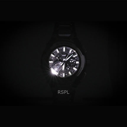 Orologio da uomo Casio G-Shock MT-G analogico con collegamento allo smartphone, quadrante nero, alimentazione solare MTG-B4000D-1A, impermeabile fino a 200 metri.