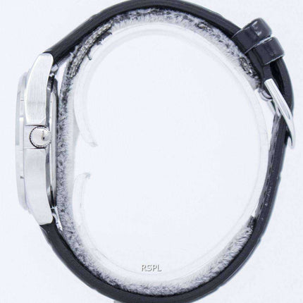 Orologio da uomo al quarzo analogico Casio in pelle nera MTP-1183E-7ADF MTP1183E-7ADF Orologio da uomo