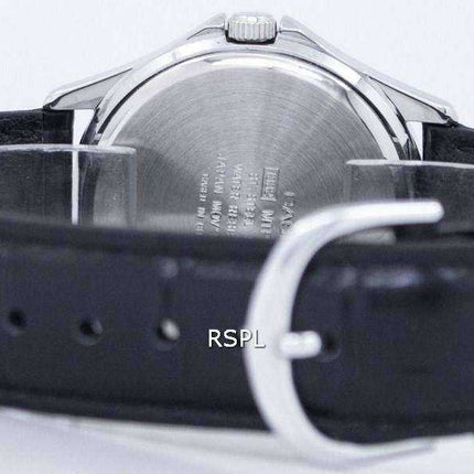 Orologio da uomo al quarzo analogico Casio in pelle nera MTP-1183E-7ADF MTP1183E-7ADF Orologio da uomo