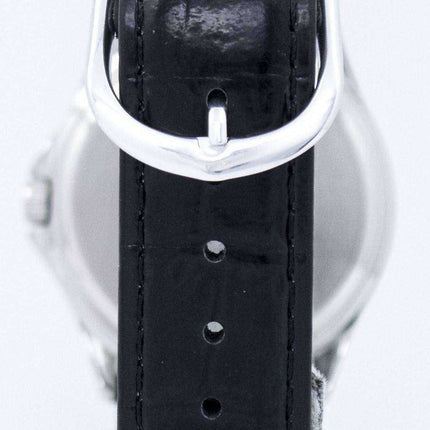 Orologio da uomo al quarzo analogico Casio in pelle nera MTP-1183E-7BDF MTP1183E-7BDF Orologio da uomo