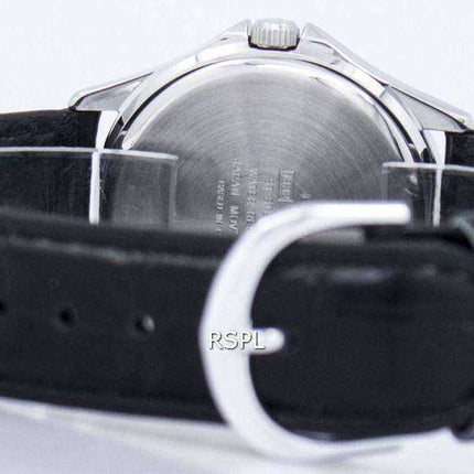 Orologio da uomo al quarzo analogico Casio in pelle nera MTP-1183E-7BDF MTP1183E-7BDF Orologio da uomo