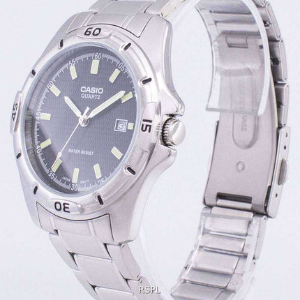Orologio da uomo Casio Enticer al quarzo analogico quadrante nero MTP-1244D-8ADF MTP-1244D-8A