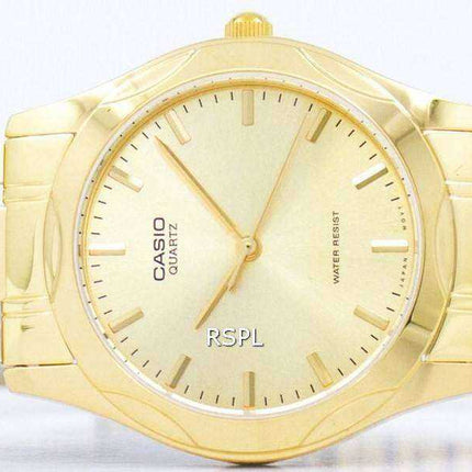 Orologio da uomo placcato oro analogico al quarzo Casio MTP-1275G-9ADF MTP1275G-9ADF