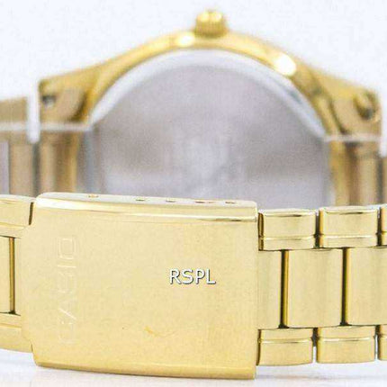 Orologio da uomo placcato oro analogico al quarzo Casio MTP-1275G-9ADF MTP1275G-9ADF