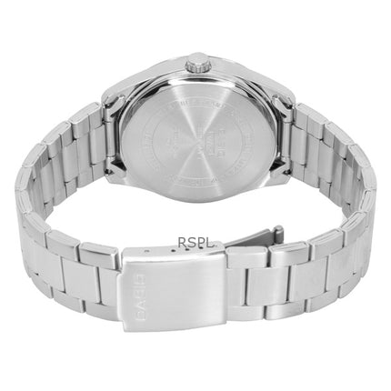 Orologio unisex Casio Standard Analogico in acciaio inossidabile con quadrante bianco al quarzo MTP-1302DA-7AV