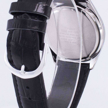 Orologio da uomo Casio analogico quadrante nero MTP-1370L-1AVDF MTP-1370L-1AV