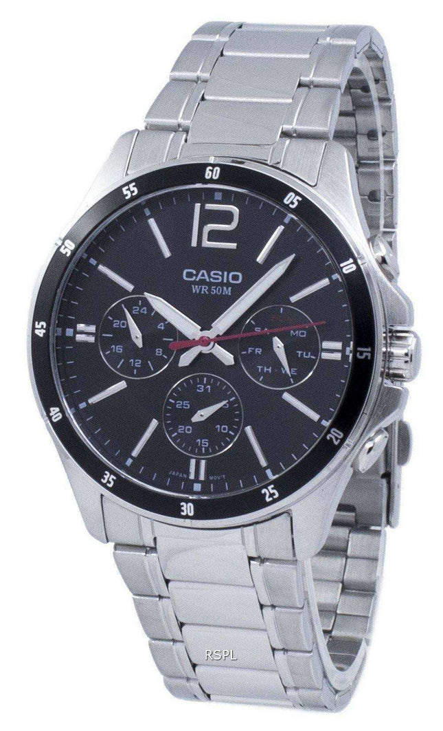 Orologio da uomo Casio Enticer analogico al quarzo MTP-1374D-1AV MTP1374D-1AV