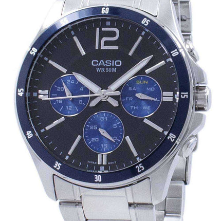 Orologio da uomo Casio Enticer analogico al quarzo MTP-1374D-2AV MTP1374D-2AV