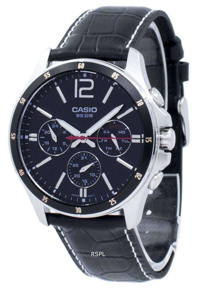 Orologio da uomo Casio Enticer analogico al quarzo MTP-1374L-1AV MTP1374L-1AV