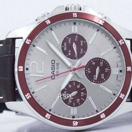 Orologio da uomo Casio Enticer analogico al quarzo MTP-1374L-7A1VDF MTP1374L-7A1VDF