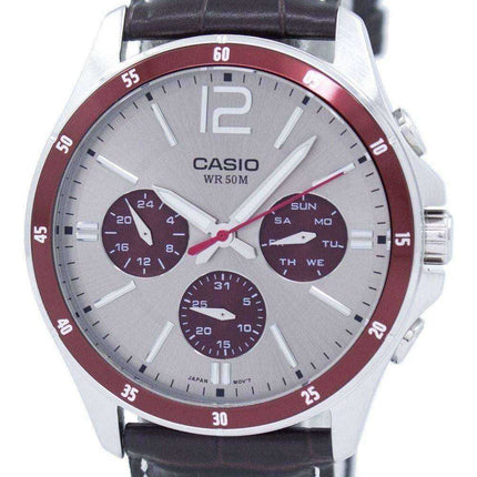 Orologio da uomo Casio Enticer analogico al quarzo MTP-1374L-7A1VDF MTP1374L-7A1VDF