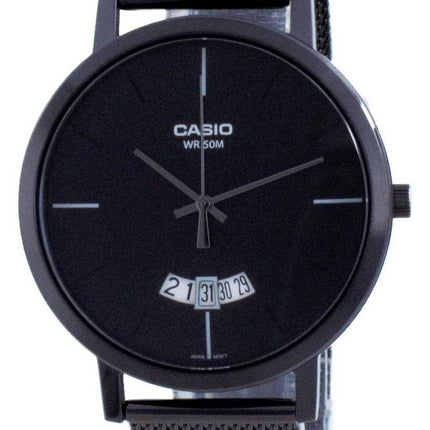 Orologio da uomo Casio Classic Analogico in maglia di acciaio inossidabile al quarzo MTP-B100MB-1E MTPB100MB-1E