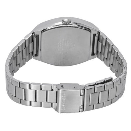 Orologio da uomo Casio Standard Analogico in acciaio inossidabile con quadrante nero al quarzo MTP-B140D-1A ricondizionato