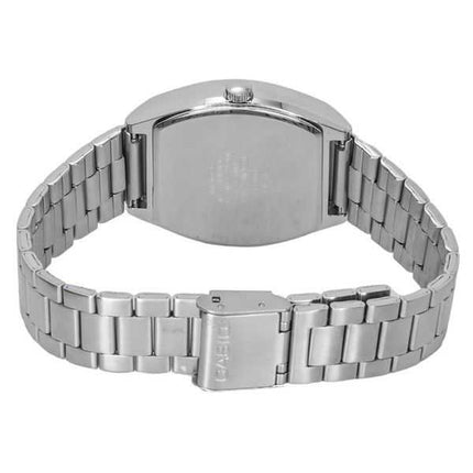 Orologio da uomo Casio analogico standard in acciaio inossidabile quadrante bianco al quarzo MTP-B140D-7A