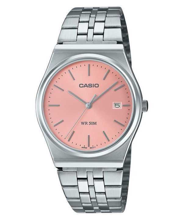 Orologio Casio Standard Analogico in Acciaio Inox Quadrante Rosa Quarzo MTP-B145D-4AV Unisex